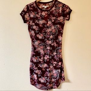 Floral mini dress